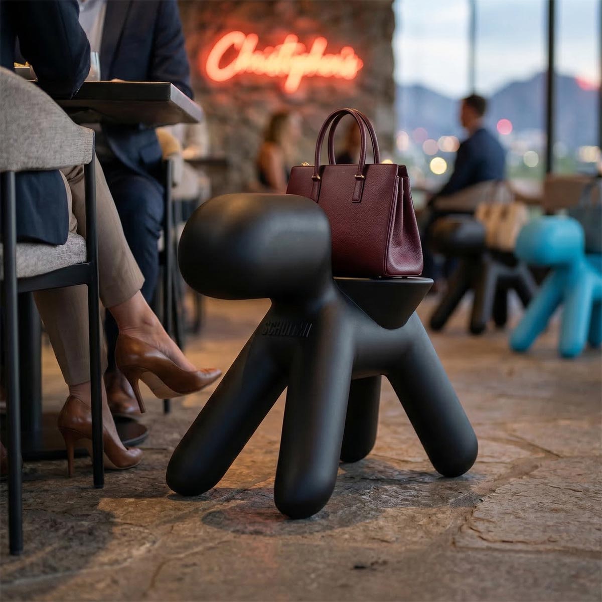 SchuitMi Purse Pooch Black