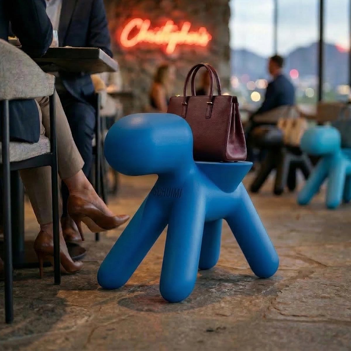 SchuitMi Purse Pooch Blue