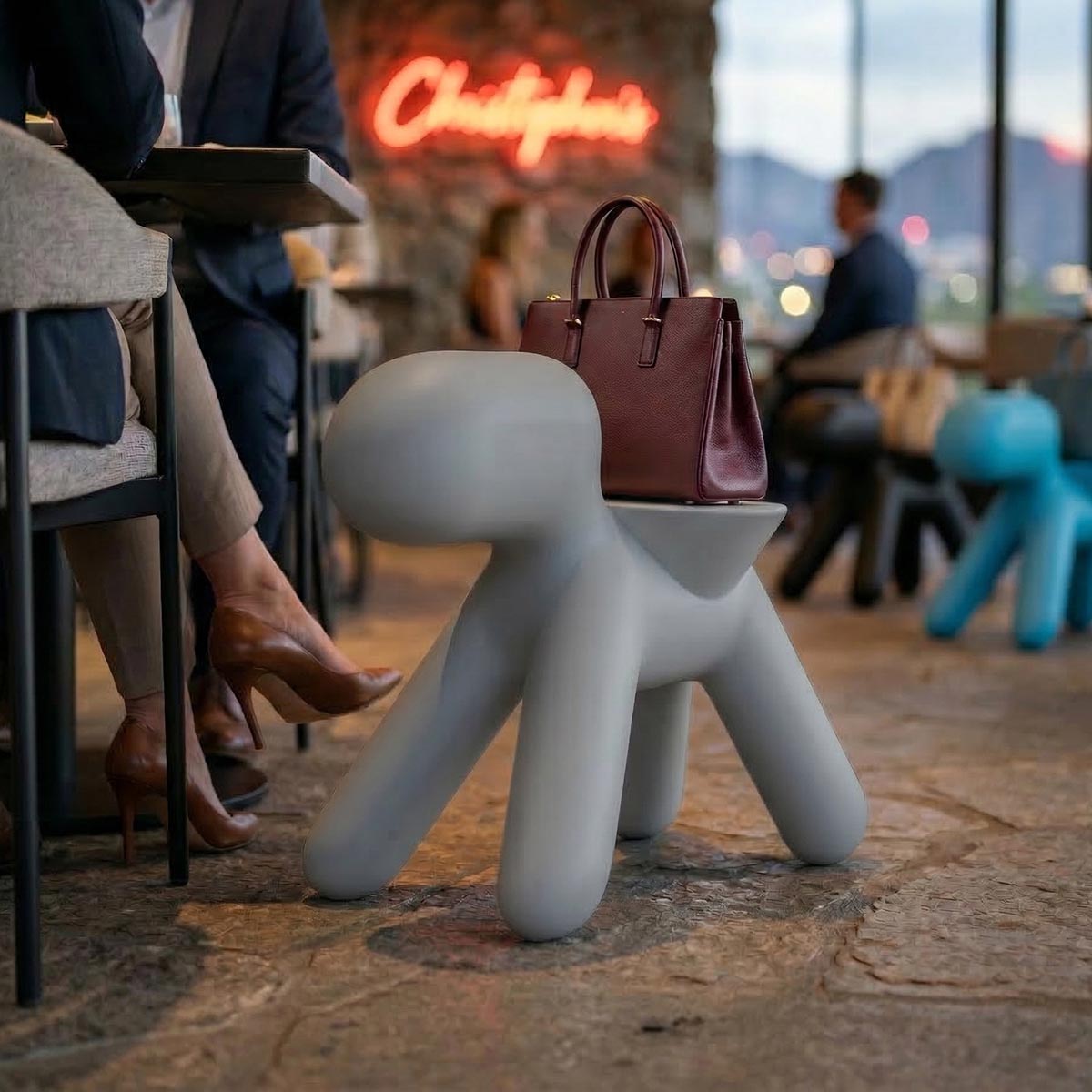 SchuitMi Purse Pooch Grey
