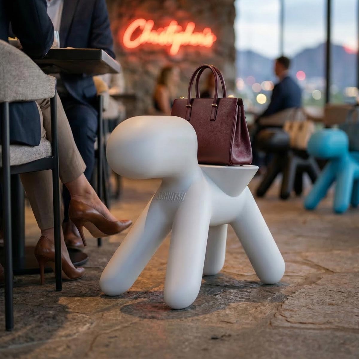 SchuitMi Purse Pooch White